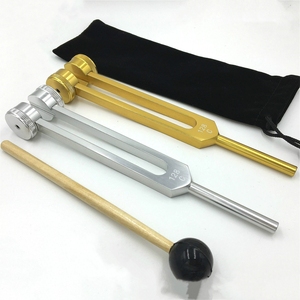 Diapason lesté en alliage d'aluminium 128 Hz pour la thérapie sonore, la relaxation et la guérison corporelle - Vente en gros - Product Image 5