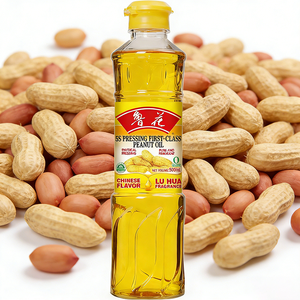 Huile d'arachide première pression 5S de qualité supérieure pour boulangeries et pâtisseries, vente en gros par le fabricant Luhua - Product Image 1