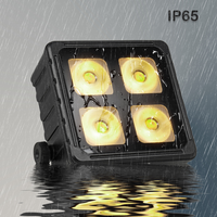 Projecteur PAR six-en-un à LED haute luminosité à quatre yeux, changeant de couleur, DMX sans fil, alimenté par batterie, étanche IP65, pour éclairage de scène