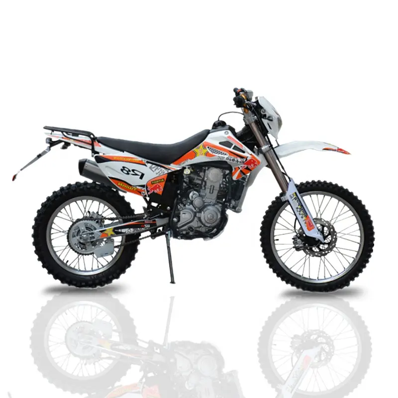 Vente en gros d'usine de moto tout-terrain 250cc à essence pour adultes Moteur Zong shen Moto 4 temps Moto tout-terrain Motos tout-terrain