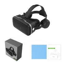 Prix usine SHINECON 360 Casque stéréo Hi-Fi entouré Casque VR de réalité virtuelle 3d avec livraison gratuite aux États-Unis
