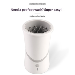 <span class=keywords><strong>Lave</strong></span>-pattes électrique pour chien avec gobelet de nettoyage, adapté aux chats et aux animaux de compagnie, machine à laver les pattes - Product Image 5
