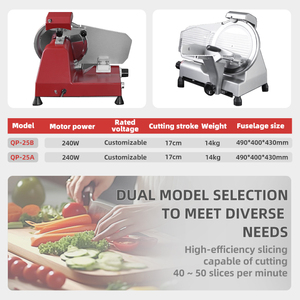 New Condition Commercial <strong>Meat</strong> Slicer Semi-Automatic <strong>Cutting</strong> <strong>Machine</strong> High-Efficiency <strong>Meat</strong> Slicer <strong>Machine</strong> - Product Image 4
