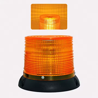 Neue 12V 24V Amber Blau Rot LED Warnblinkleuchte 6000K Notfall-Verkehrs-Stroboskoplicht Scheinwerfer