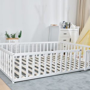 Lit Montessori moderne au design populaire 2023 avec sommier à lattes en bois pour chambre et salon – Vente directe usine - Product Image 1