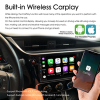 Pantalla Android Radio de coche Carplay para Toyota Auris E180 2017 Corolla reproductor de vídeo Multimedia autorradio grabadora Unidad Principal