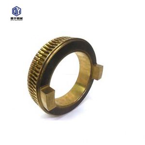 Engranaje helicoidal de bronce grande de cabeza múltiple personalizado Precio de módulo grande de fábrica de engranajes - Product Image 2