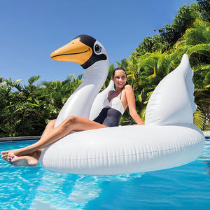 Intex 57287 équipement de jeu d'eau gonflable <span class=keywords><strong>Double</strong></span> siège de jouet d'eau grande piscine de cygne flottante Ride-on - Product Image 4