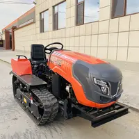 Farm Grubber Rotary Pinne Landwirtschaft liche Mini Crawler Traktor Zum Verkauf Für Farm Made In China
