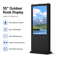 Pantalla Digital 4K con Clasificación IP65, Actualización Remota, Reproducción en Pantalla Dividida para Publicidad Exterior en Supermercados y Plazas