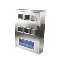 Boîtier de distribution électrique étanche IP66 en acier inoxydable, boîte de jonction, instrument électronique