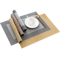 Panneau isolant de cuisine domestique de style américain, coussin décoratif rectangulaire simple et de style champêtre pour hôtels et restaurants