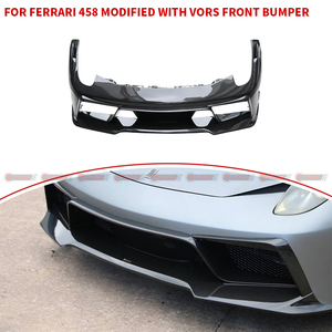 Parachoques Delantero de Alta Calidad en Fibra de Carbono Estilo V Vors para Ferrari 458 - Product Image 1