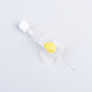 Aiguille de perfusion pour animaux de compagnie, pour administration de médicaments, perfusion pour chats, chiens et canins avec capuchon spiralé, 22G/24G. - Product Image 3
