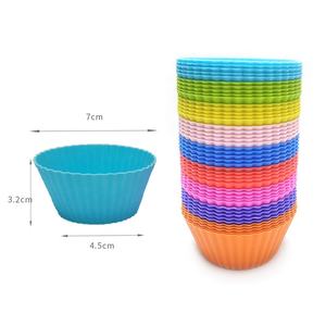 7cm <span class=keywords><strong>silicona</strong></span> Muffin Cup Cake Mold Pastelessimple <span class=keywords><strong>Molde</strong></span> <span class=keywords><strong>De</strong></span> <span class=keywords><strong>Silicona</strong></span> Reposteria Moldes Para Gelatina Desicone Baking OPP Bag - Product Image 2