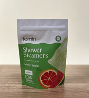 Sachet refermable personnalisé avec logo pour savons, pochette étanche et refermable pour produits de bain, emballage pour savons faits main