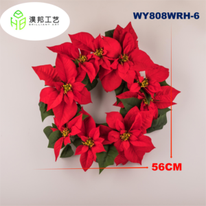 Handmade giáng sinh Trạng Nguyên thông cửa Vòng Hoa Mùa Đông kỳ nghỉ trang trí cho cửa trước đám cưới hoặc lễ hội ngày của mẹ - Product Image 2