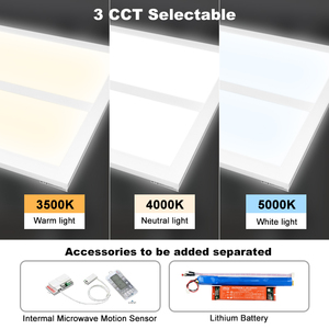 Lámpara de Techo Empotrada con Sensor Inteligente y <span class=keywords><strong>Luz</strong></span> LED Regulable, Suministro Directo de Fábrica, para Oficina - Product Image 5