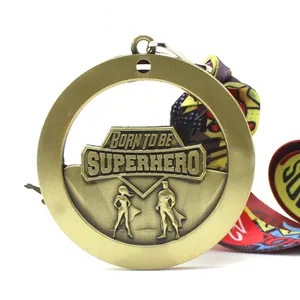 Surewin Manufacture Marathon Race Finisher 5k Running Award Custom Design Logo Medal