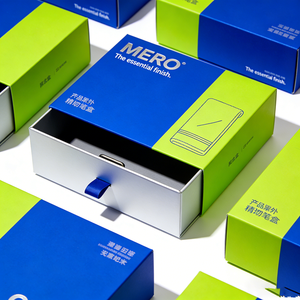 Boîte d'expédition en papier rigide écologique personnalisée, matériaux recyclés de qualité supérieure, boîte d'emballage pour l'expédition de serviettes - Product Image 1