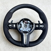 Volant en cuir pour BMW M2 M3 M4 M5 M6 X5M F30 F10 F20 F35 F22 F18 F07 F01 E90 E92 E46