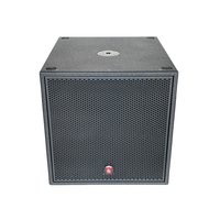 Altavoz Subwoofer Profesional de 15 Pulgadas para Conferencias y Escenarios