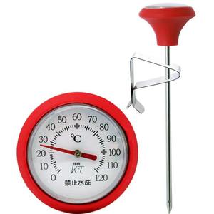 Aço inoxidável Dial Pocket Termômetro <span class=keywords><strong>Clip</strong></span> leitura instantânea Cozinhar Controle de temperatura para uso doméstico para Leite Café BBQ Cozinha - Product Image 1