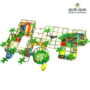 Dream Kids Indoor Large Play Area Tubing Donut Glider Fibre de verre S-tube Slide Ball Pool Net Tunnel Adventure Playground Park - Product Image 2