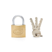 Cadenas SAMHOO de sécurité supérieure, personnalisé, antirouille, antivol, durable, avec cylindre en laiton et anse en laiton