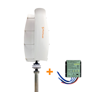 SMARAAD Aerogenerador Vertical de 2000W con Forma de Tulipán, Kit de Generador de Energía para el Hogar, 24V/48V - Product Image 4