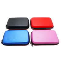 Sac en fibre de carbone pour 3DS XL Hard Cover Travel Case Box pour 3DSXL Game Handle EVA Bag pour 3DS XL LL Accessoires