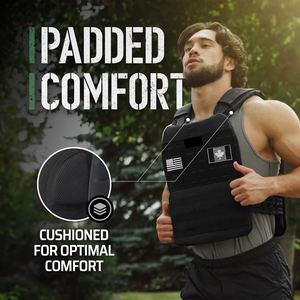 Adjustable Weighted New Design <b>Weight</b> Lifting Vest Adjustable <b>Weight</b> Vest Pro Plus for Men and <b>Women</b> of 20kg/44lb - Product Image 5