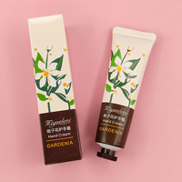 Crème pour les mains en boîte de style coréen Mi Yue Le Ni 30g, hydratante, non grasse, rafraîchissante, coffret cadeau, parfum de fleurs et de fruits