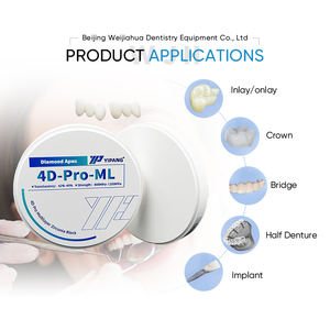 YIPANG laboratorio dentale Cad Cam 98 sistema aperto zirconio ceramica zirconio blocco dentale prezzo - Product Image 2