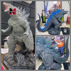 Godzilla <span class=keywords><strong>vs</strong></span> <span class=keywords><strong>Kong</strong></span>: Estatua Gigante Luminosa, Escultura de Monstruo, Modelo Coleccionable en Caja - Product Image 5