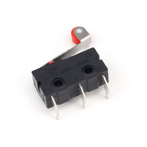 Tuas engsel lurus panjang <span class=keywords><strong>3</strong></span> Pin KW08-W sakelar batas mikro UNTUK <span class=keywords><strong>Arduino</strong></span> ON-OFF tombol tekan sementara sakelar batas Mini SPDT - Product Image 1