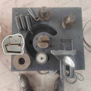 220V CNC thủy lực cốt thép Bender máy xách tay rắn thanh thép thanh Bender Máy uốn - Product Image 2