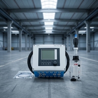 Transmetteur de terrain numérique E+H CM442, analyseur de liquides multiparamètres, communication HART/Profibus, instrument de mesure et d'analyse