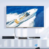 Conmutador HDMI2.0 4K60HZ 5-en-1 5-Salidas Hardrock Metal con Control Remoto para Cine en Casa y Juegos