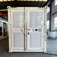 DrolinBox Conteneur de Minage à Refroidissement Liquide 40 pieds Prêt à l'emploi aux États-Unis 192 Unités S19 Hydro Clé en Main pour l'Extraction de Bitcoin