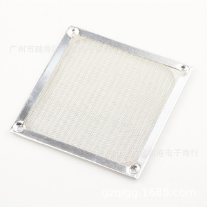 12Cm Stainless Steel Dust Cover For Cooling Fan Axial Flow Fan Filter Mesh Silver Mesh 12Cm - Product Image 2