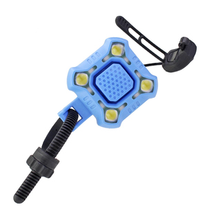 Lumière de vélo et sonnette 2 en 1, lumière avant, <span class=keywords><strong>5</strong></span> modes, 140 décibels, 4 LED, charge USB, étanche, klaxon électrique pour vélo - Product Image 3
