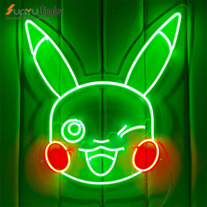 Conception libre personnalisé fête de mariage Anime Logo <span class=keywords><strong>Pikachu</strong></span> enseigne au néon Led enseigne au néon - Product Image 4