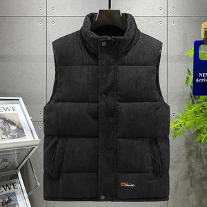 Chaleco de Pana Grueso y Cálido para Hombre, Sin Mangas, Estilo Casual de Otoño, Chaleco de Moda para Uso Diario, Precio de Fábrica - Product Image 3