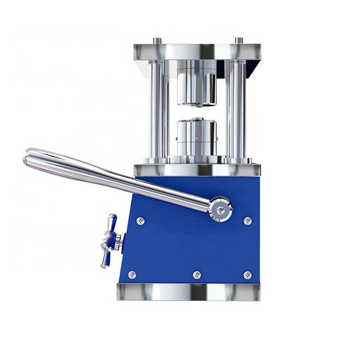 Manual Hydraulic Coin Cell Battery Crimping Machine Crimper Button Cells Assembly Machine For Lab Button Cell Sealing
