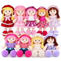 Peluche personnalisée, poupée en tissu, princesse, animaux en peluche, peluches en laine, robe pour filles, cadeau, boutique, fournitures