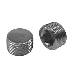 Hex Socket <b>Plug</b> Pt18 Carbon Steel Nickel Plated Screw <b>Plug</b> For Oil Pipe Hose Construction Industry - Product Image 4