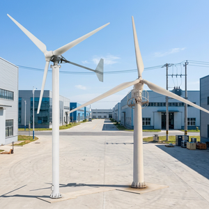 Generador Eólico de Eje Horizontal de 50kW con Baja Velocidad de Arranque, 380V, Diámetro del Rotor de 12.6m, Alta Eficiencia, Fibra de Vidrio Reforzada - Product Image 1