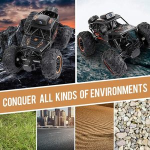 Coche RC de Aleación de Metal EPT 1:18 2.4G, Cámara HD 720P WIFI FPV, Control Remoto, SUV Acrobático, Juguetes de Escalada con Control por Radio - Product Image 4