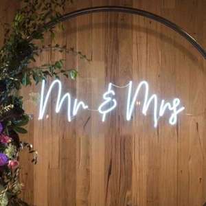 Ustom-letrero decorativo de acrílico para boda, <span class=keywords><strong>letras</strong></span> Led flexibles, luz neón - Product Image 2